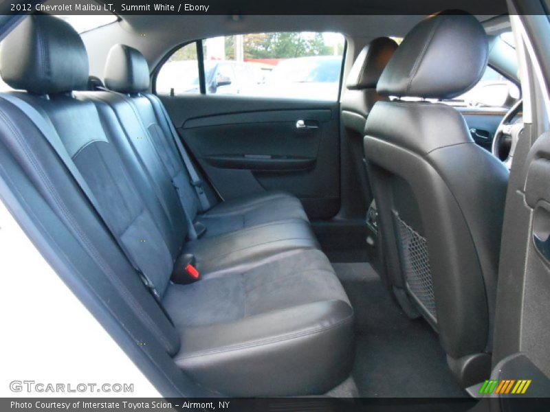 Summit White / Ebony 2012 Chevrolet Malibu LT