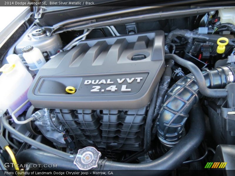 Billet Silver Metallic / Black 2014 Dodge Avenger SE