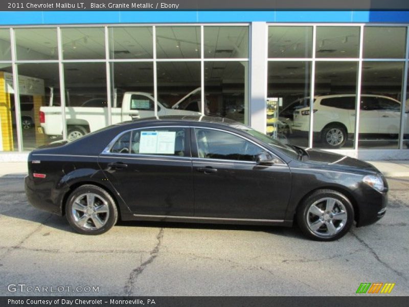 Black Granite Metallic / Ebony 2011 Chevrolet Malibu LT