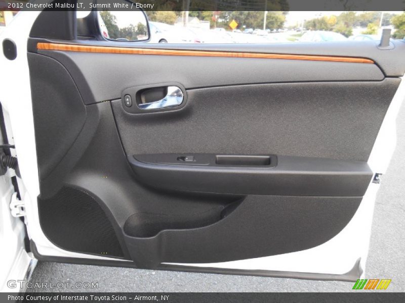 Summit White / Ebony 2012 Chevrolet Malibu LT