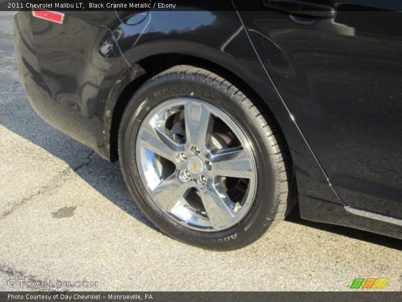 Black Granite Metallic / Ebony 2011 Chevrolet Malibu LT