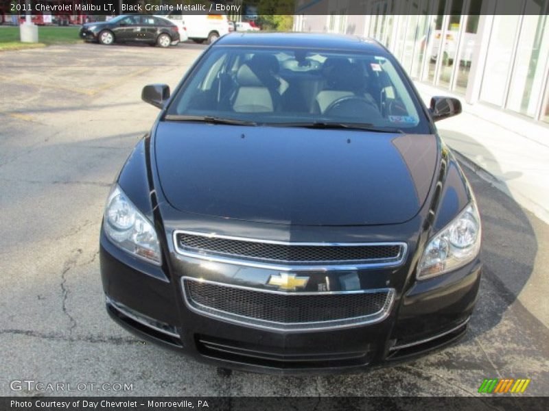 Black Granite Metallic / Ebony 2011 Chevrolet Malibu LT
