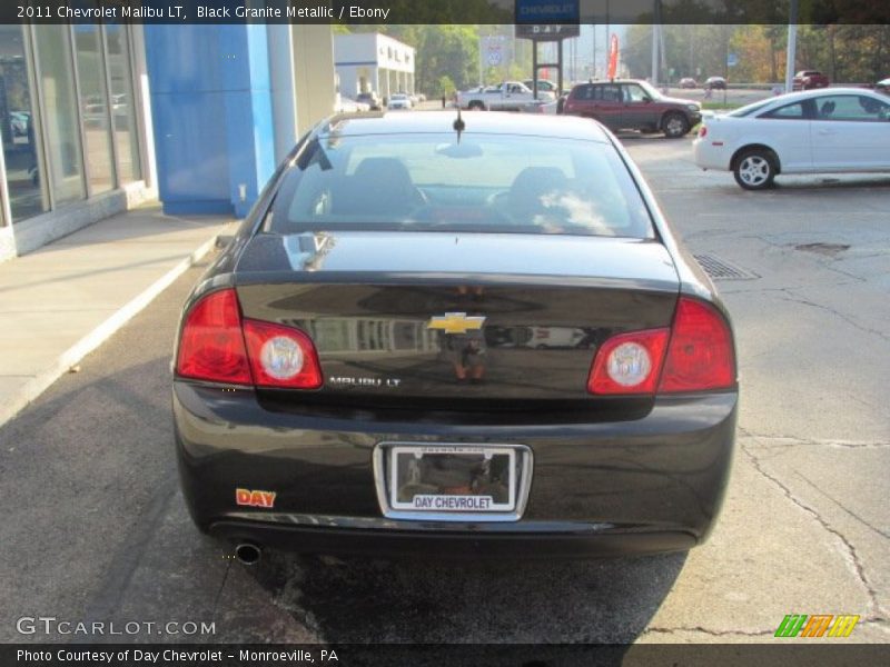 Black Granite Metallic / Ebony 2011 Chevrolet Malibu LT