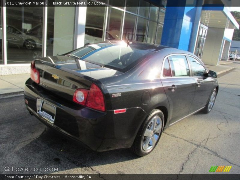 Black Granite Metallic / Ebony 2011 Chevrolet Malibu LT