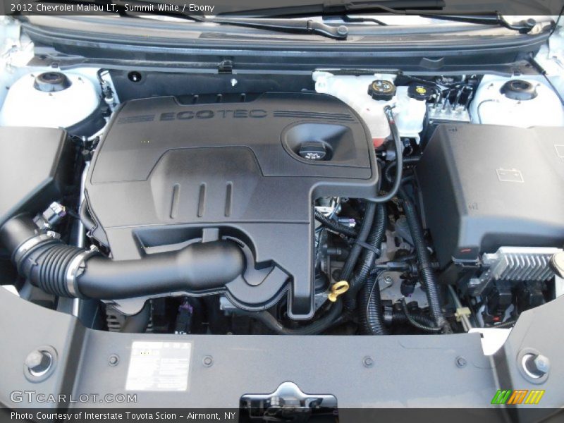 Summit White / Ebony 2012 Chevrolet Malibu LT