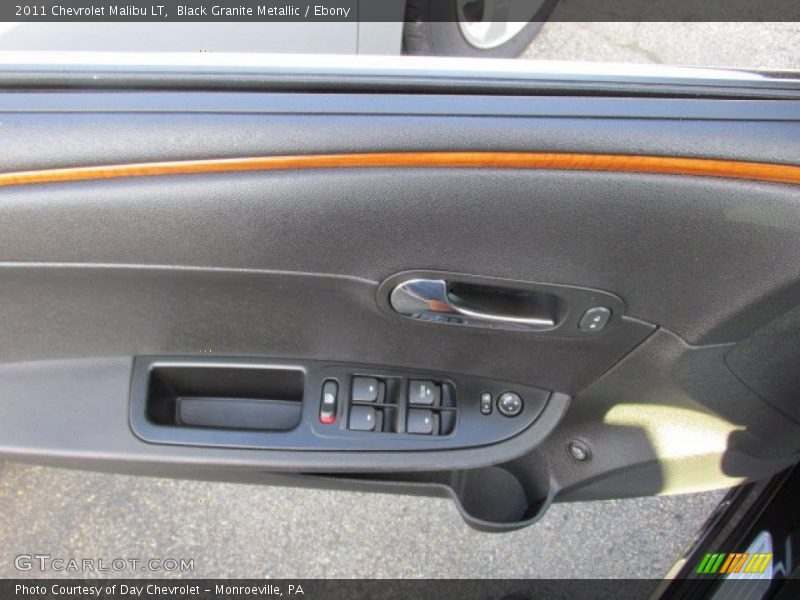 Black Granite Metallic / Ebony 2011 Chevrolet Malibu LT