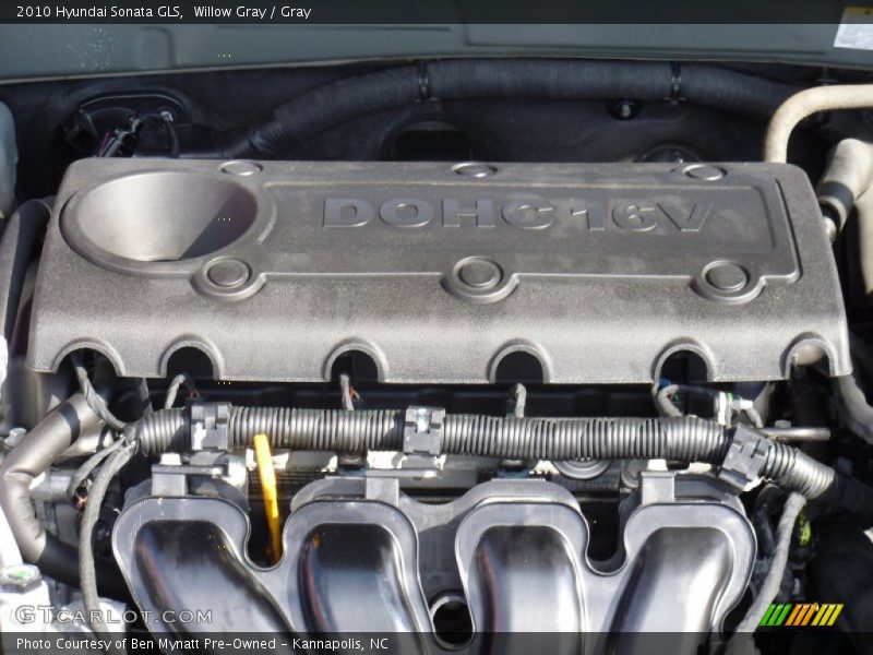 Willow Gray / Gray 2010 Hyundai Sonata GLS