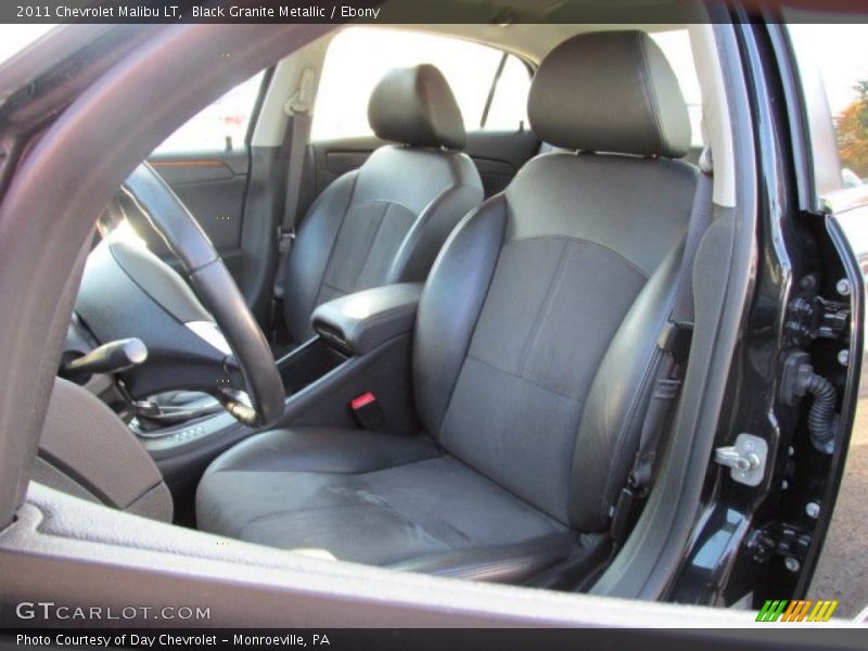 Black Granite Metallic / Ebony 2011 Chevrolet Malibu LT