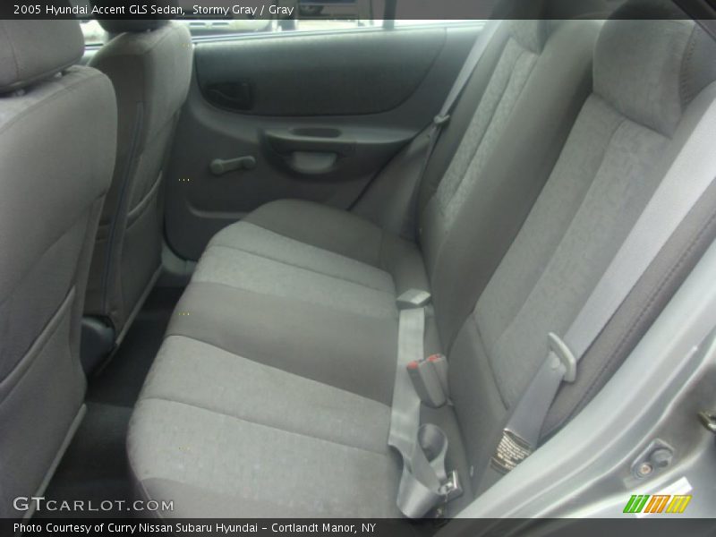 Stormy Gray / Gray 2005 Hyundai Accent GLS Sedan