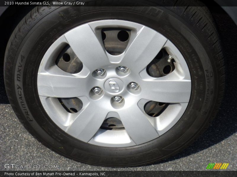 Willow Gray / Gray 2010 Hyundai Sonata GLS