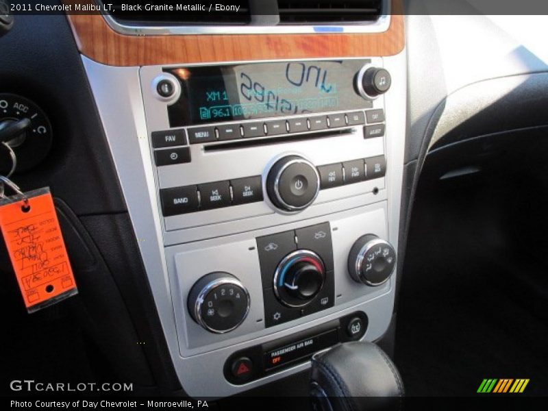 Black Granite Metallic / Ebony 2011 Chevrolet Malibu LT