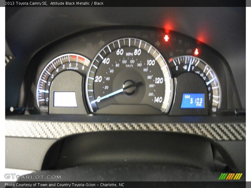 Attitude Black Metallic / Black 2013 Toyota Camry SE