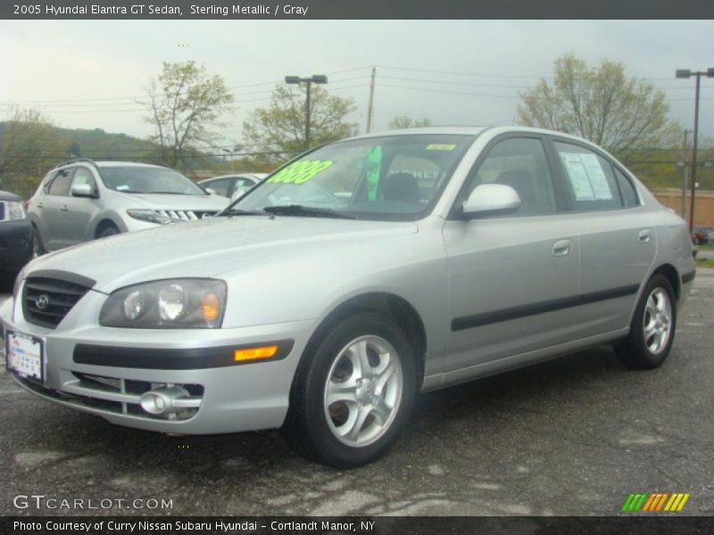 Sterling Metallic / Gray 2005 Hyundai Elantra GT Sedan