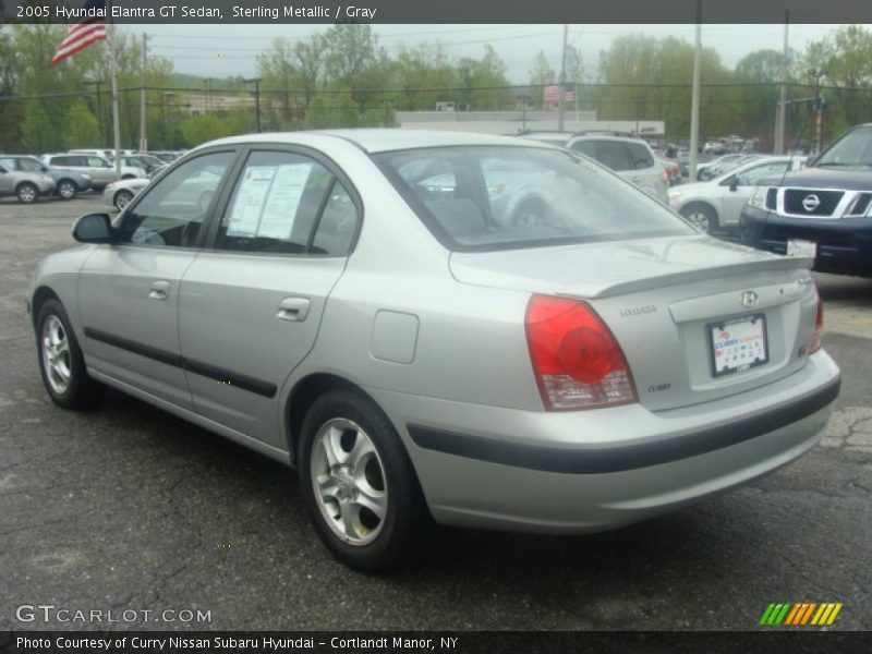 Sterling Metallic / Gray 2005 Hyundai Elantra GT Sedan