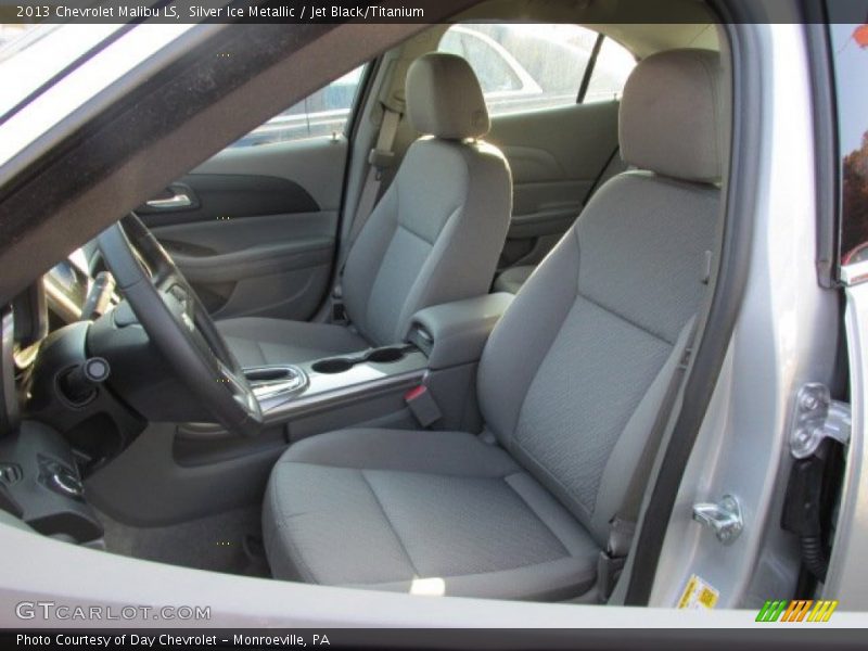Silver Ice Metallic / Jet Black/Titanium 2013 Chevrolet Malibu LS