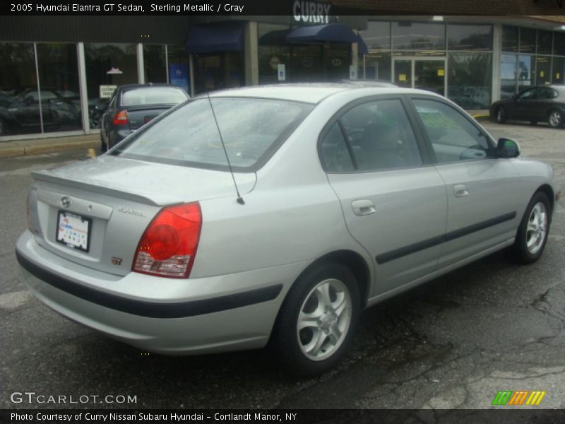 Sterling Metallic / Gray 2005 Hyundai Elantra GT Sedan