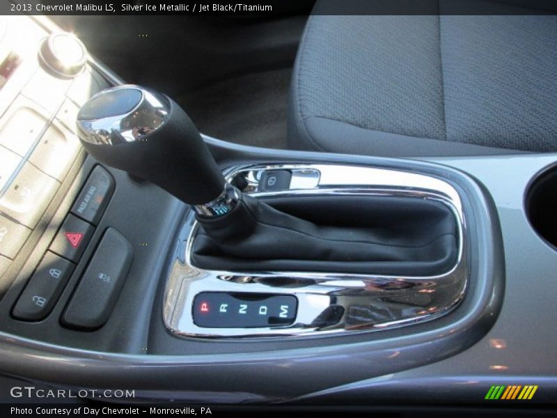 Silver Ice Metallic / Jet Black/Titanium 2013 Chevrolet Malibu LS