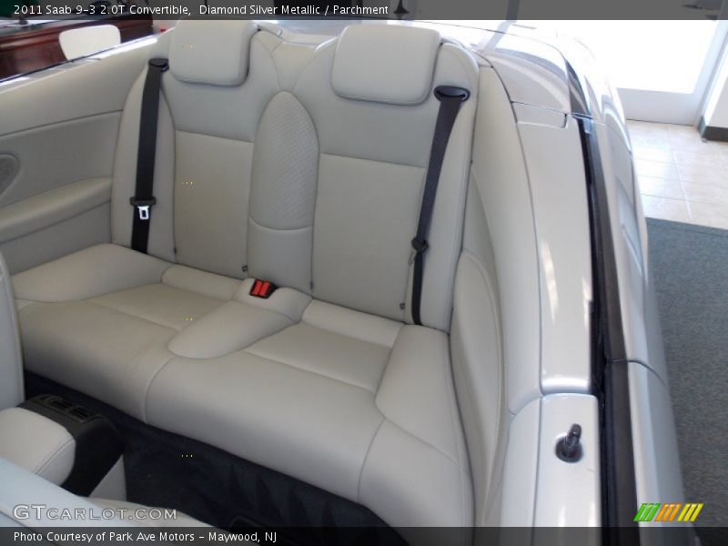 Diamond Silver Metallic / Parchment 2011 Saab 9-3 2.0T Convertible