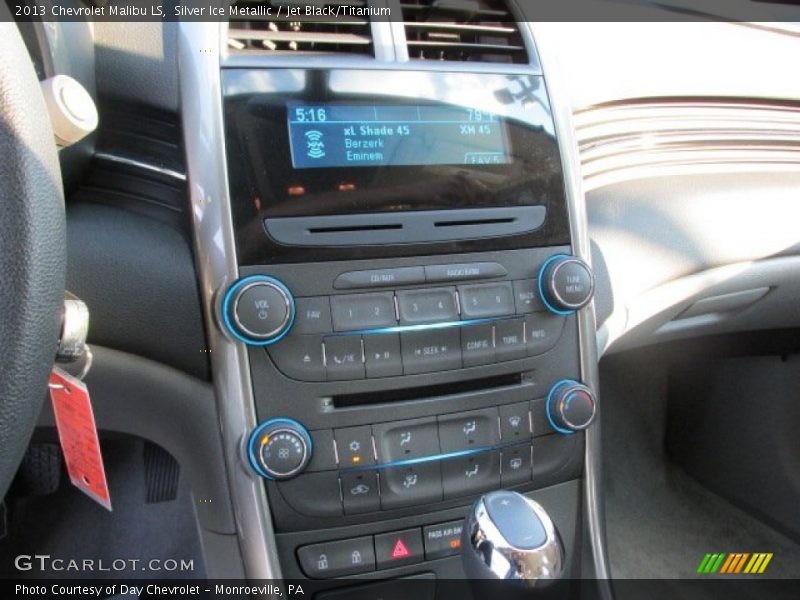 Silver Ice Metallic / Jet Black/Titanium 2013 Chevrolet Malibu LS