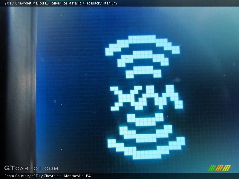 Silver Ice Metallic / Jet Black/Titanium 2013 Chevrolet Malibu LS