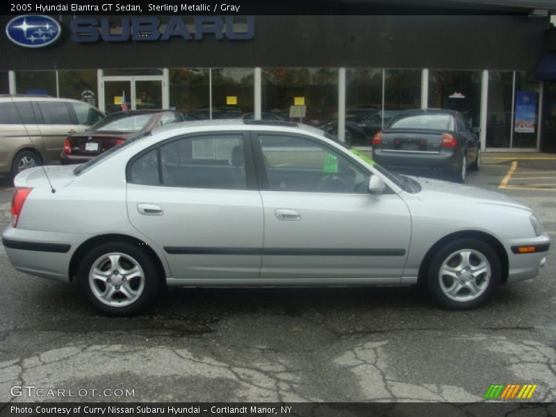 Sterling Metallic / Gray 2005 Hyundai Elantra GT Sedan