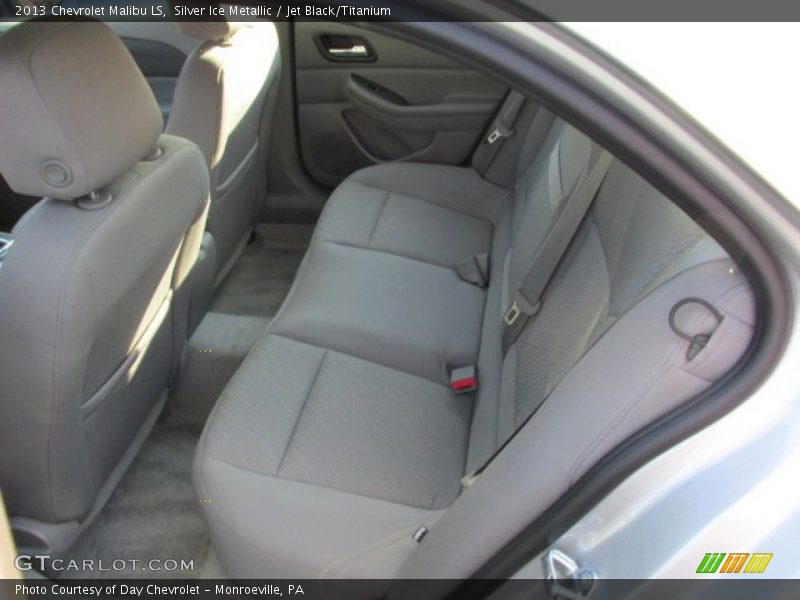 Silver Ice Metallic / Jet Black/Titanium 2013 Chevrolet Malibu LS