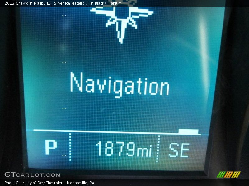 Silver Ice Metallic / Jet Black/Titanium 2013 Chevrolet Malibu LS