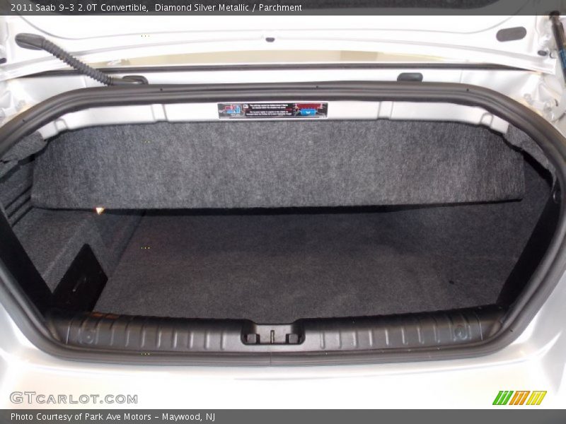 Diamond Silver Metallic / Parchment 2011 Saab 9-3 2.0T Convertible