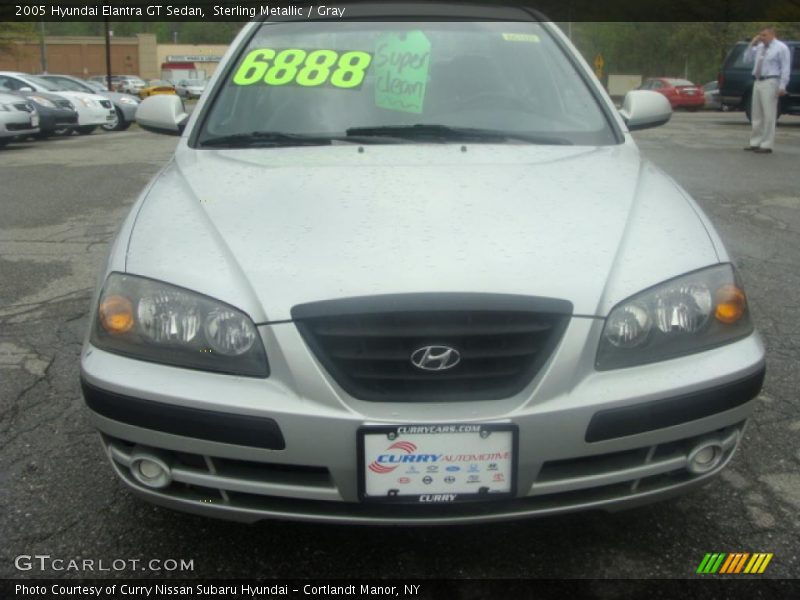 Sterling Metallic / Gray 2005 Hyundai Elantra GT Sedan