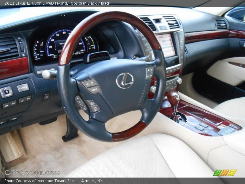 Black Interior - 2011 LS 600h L AWD Hybrid 