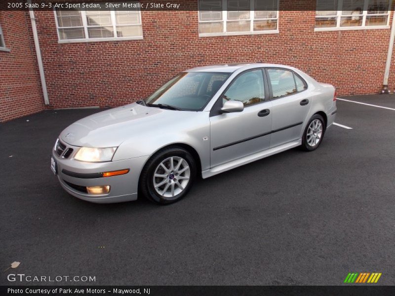 Silver Metallic / Slate Gray 2005 Saab 9-3 Arc Sport Sedan
