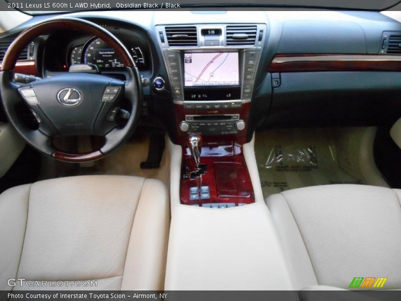 Dashboard of 2011 LS 600h L AWD Hybrid