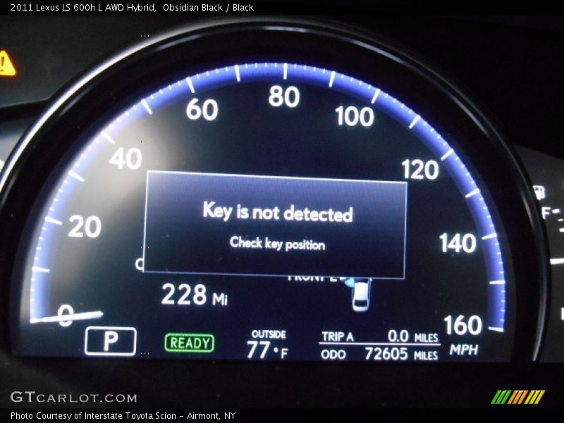 Obsidian Black / Black 2011 Lexus LS 600h L AWD Hybrid