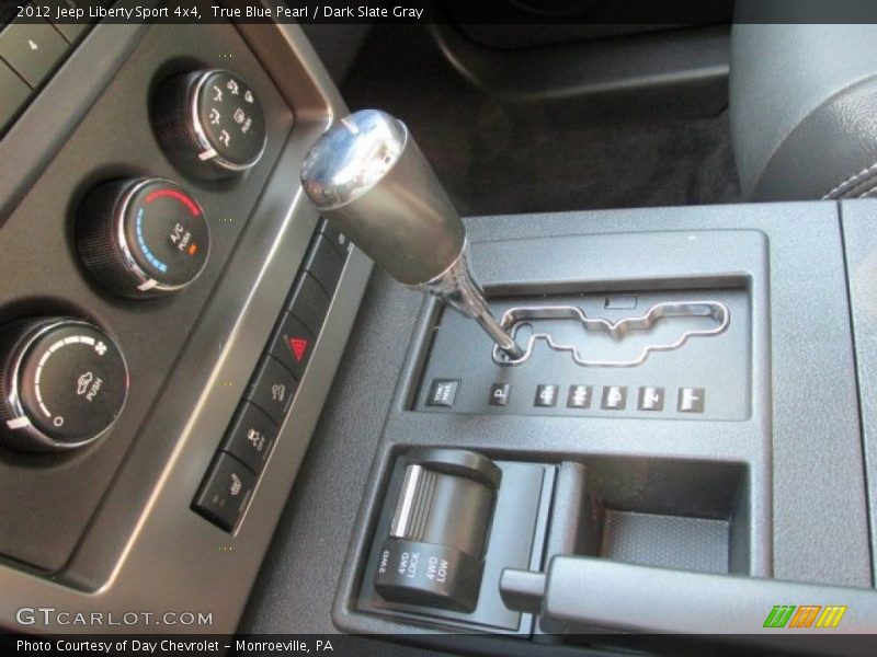 True Blue Pearl / Dark Slate Gray 2012 Jeep Liberty Sport 4x4