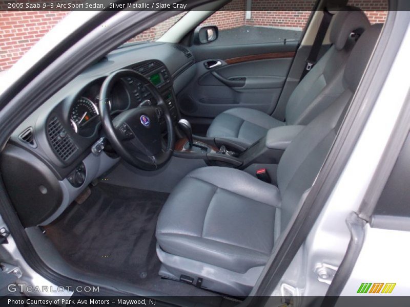  2005 9-3 Arc Sport Sedan Slate Gray Interior