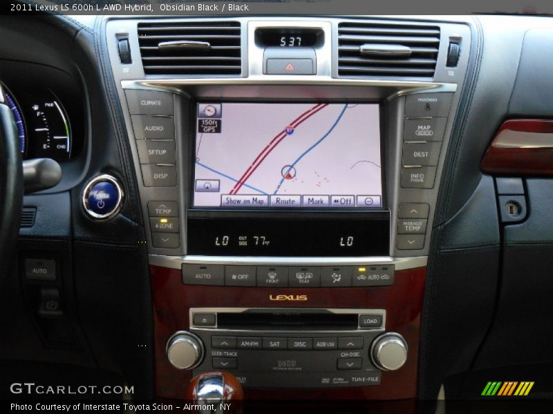 Navigation of 2011 LS 600h L AWD Hybrid