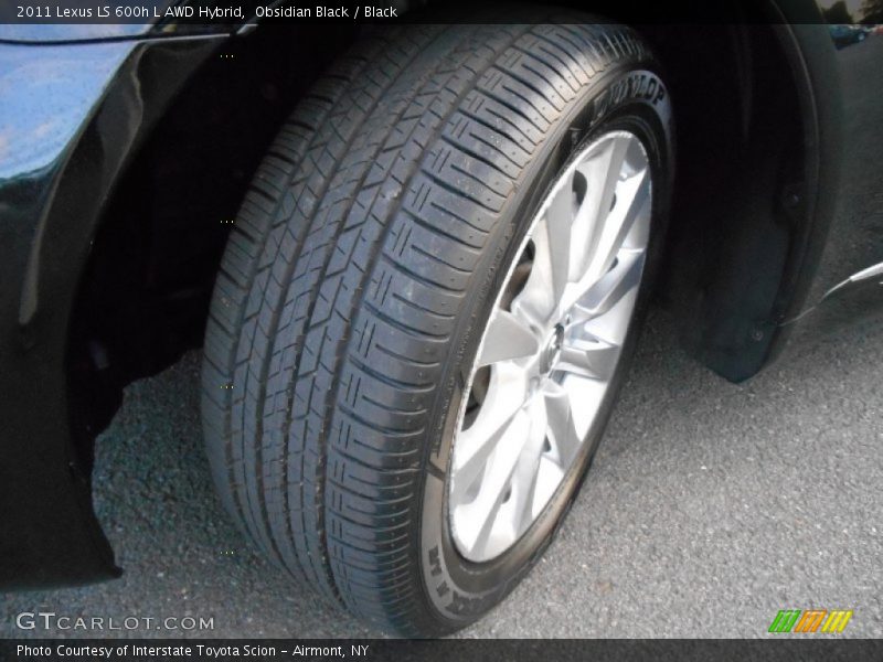 Obsidian Black / Black 2011 Lexus LS 600h L AWD Hybrid