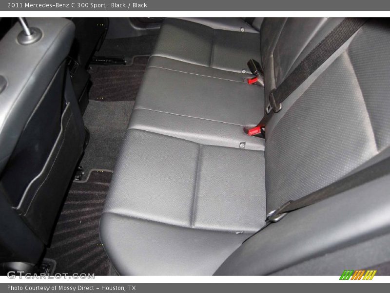 Black / Black 2011 Mercedes-Benz C 300 Sport