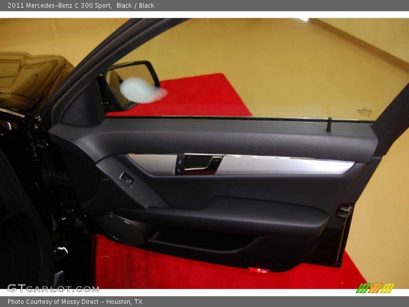 Black / Black 2011 Mercedes-Benz C 300 Sport