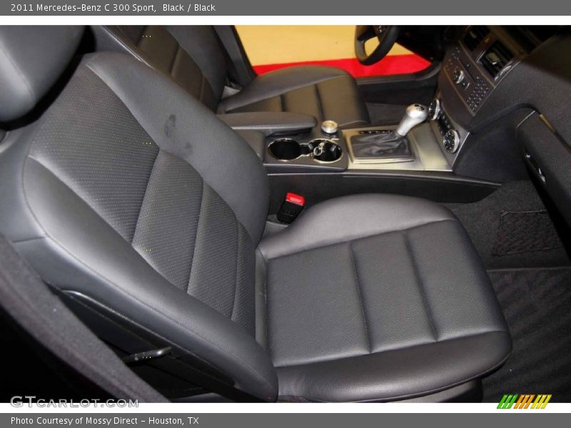 Black / Black 2011 Mercedes-Benz C 300 Sport
