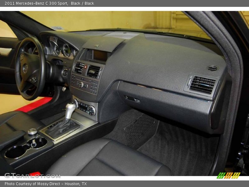 Black / Black 2011 Mercedes-Benz C 300 Sport