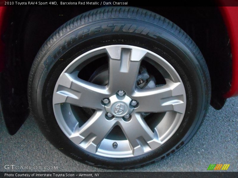 Barcelona Red Metallic / Dark Charcoal 2010 Toyota RAV4 Sport 4WD