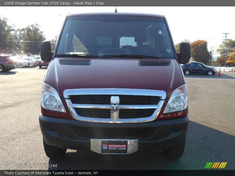 Velvet Red / Gray 2008 Dodge Sprinter Van 2500 Cargo
