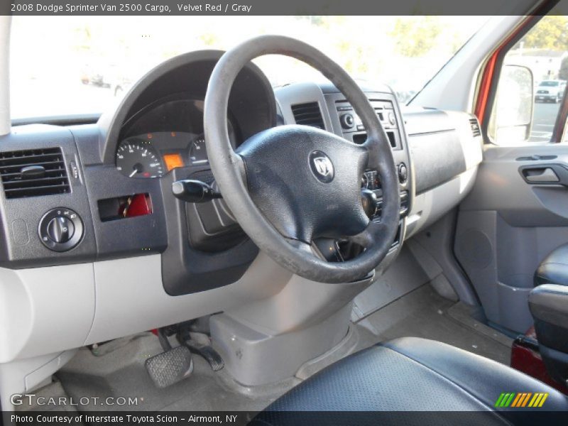 Velvet Red / Gray 2008 Dodge Sprinter Van 2500 Cargo