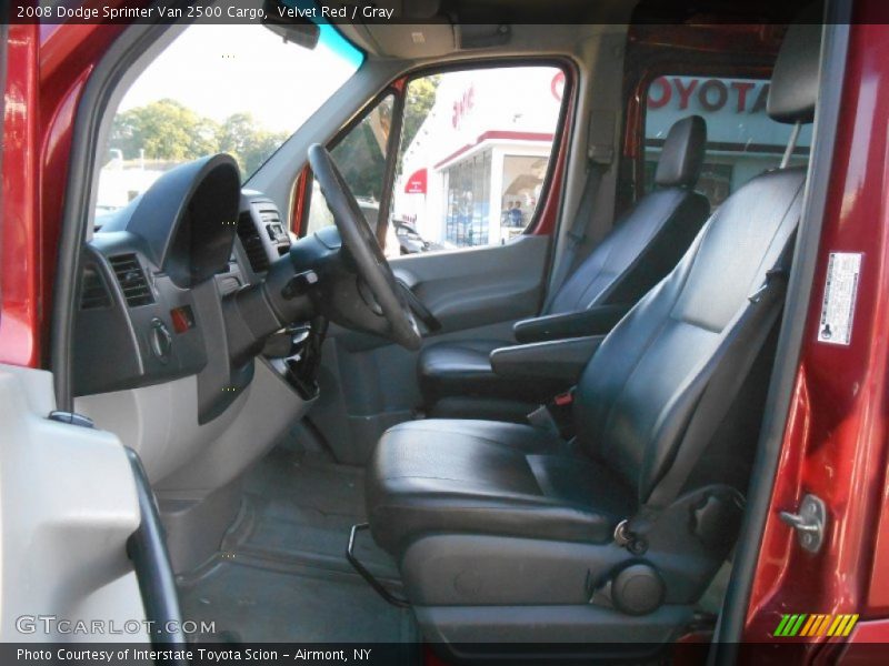 Velvet Red / Gray 2008 Dodge Sprinter Van 2500 Cargo