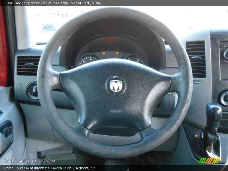 Velvet Red / Gray 2008 Dodge Sprinter Van 2500 Cargo
