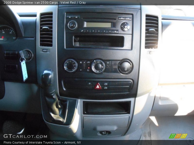 Velvet Red / Gray 2008 Dodge Sprinter Van 2500 Cargo