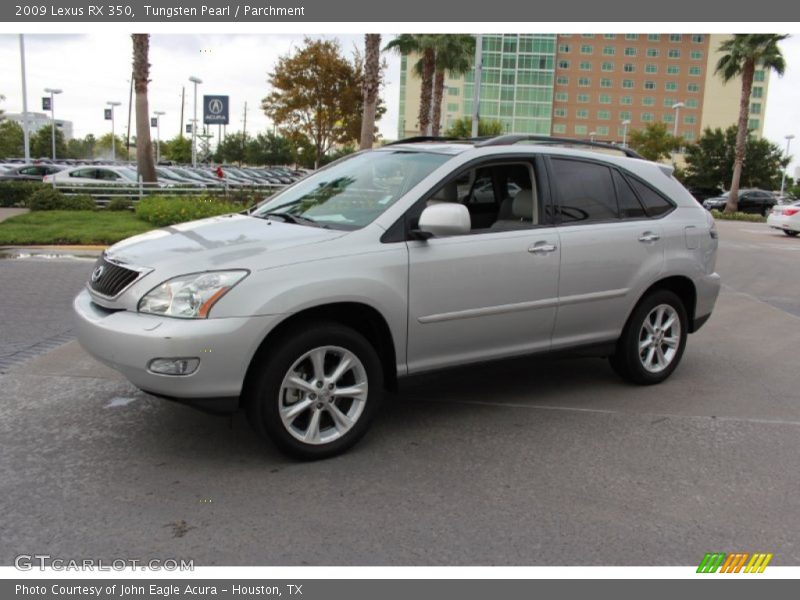 Tungsten Pearl / Parchment 2009 Lexus RX 350