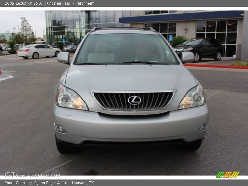 Tungsten Pearl / Parchment 2009 Lexus RX 350
