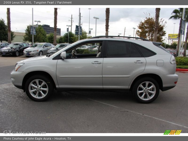 Tungsten Pearl / Parchment 2009 Lexus RX 350